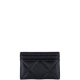 19 Card Holder Quilted Leather