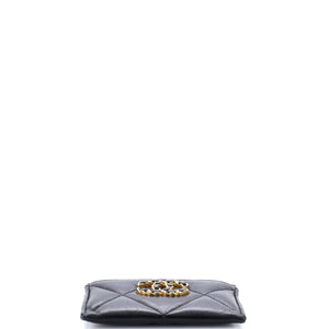 19 Card Holder Quilted Leather