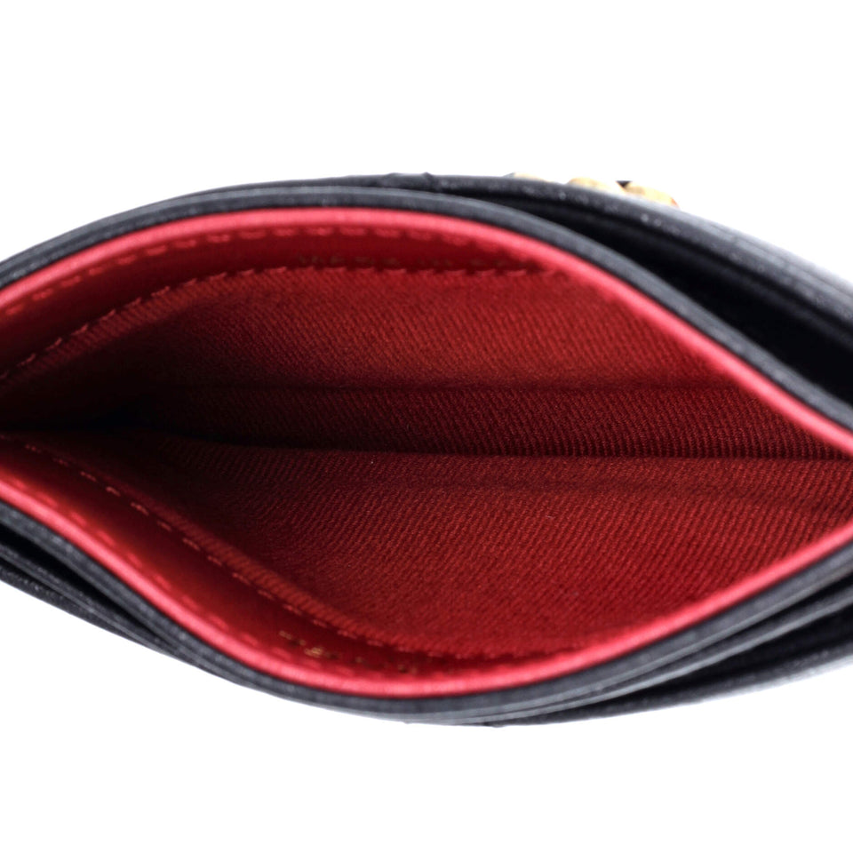 19 Card Holder Quilted Leather