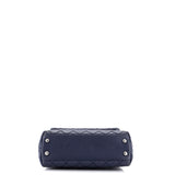 Coco Top Handle Bag Quilted Caviar Mini
