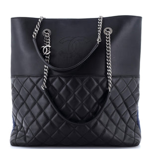Urban Delight Chain Tote Quilted Lambskin Large