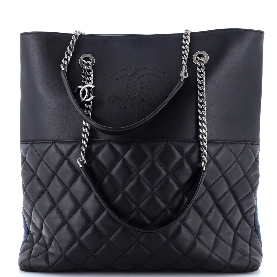 Urban Delight Chain Tote Quilted Lambskin Large