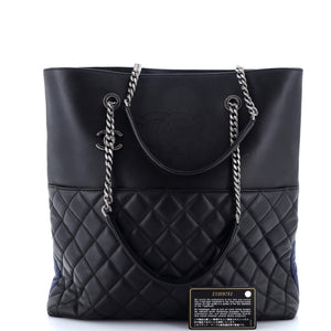 Urban Delight Chain Tote Quilted Lambskin Large