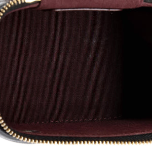 Classic Vanity Case with Chain Quilted Caviar Mini