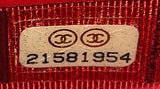 Wallet on Short Chain Quilted Caviar