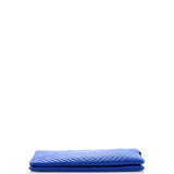 Classic Double Pocket Zip Pouch Chevron Caviar Medium