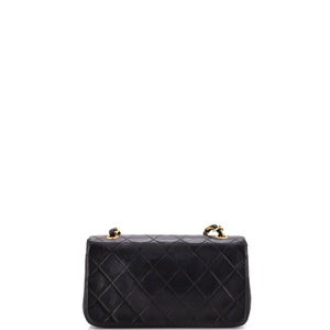 Vintage Full Flap Bag Quilted Lambskin Mini