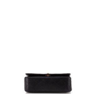 Vintage Full Flap Bag Quilted Lambskin Mini