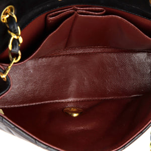 Vintage Full Flap Bag Quilted Lambskin Mini