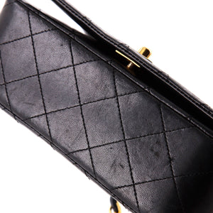 Vintage Full Flap Bag Quilted Lambskin Mini