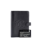 Timeless CC Ring Agenda Cover Caviar Small