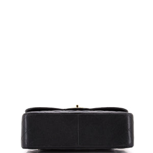 Classic Double Flap Bag Quilted Caviar Jumbo