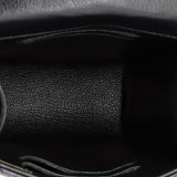 CC Box Flap Phone Holder Crossbody Bag Quilted Caviar