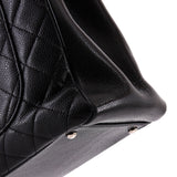 Grand Shopping Tote Quilted Caviar XL
