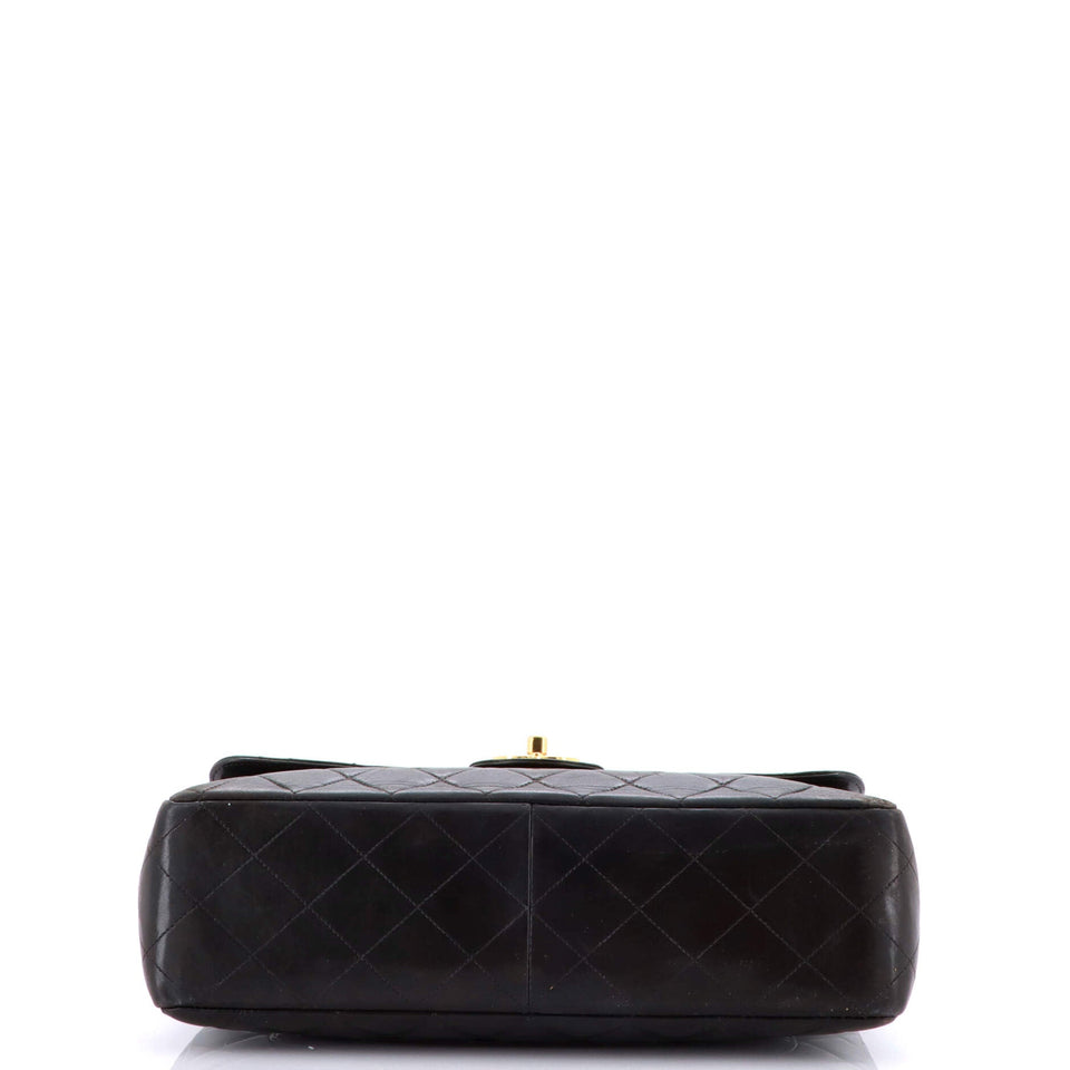 Vintage Classic Single Flap Bag Quilted Lambskin Jumbo