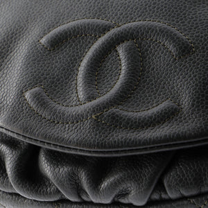 Half Moon Wallet on Chain Caviar