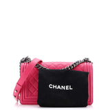 Boy Flap Bag Quilted Lambskin Old Medium