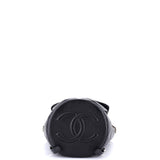 Double Pocket Flap Bucket Backpack Quilted Caviar