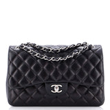 Classic Double Flap Bag Quilted Lambskin Jumbo