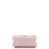 Color Match Flap Bag Quilted Lambskin Mini