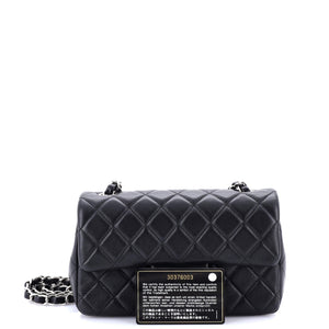 Classic Single Flap Bag Quilted Lambskin Mini