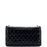 Boy Brick Flap Bag Patent with Crystal Inlaid Plexiglass Horizontal