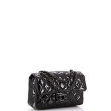 So Black Reissue 2.55 Flap Bag Quilted Patent Mini