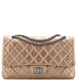 Reissue 2.55 Flap Bag Quilted Metallic Aged Calfskin 226