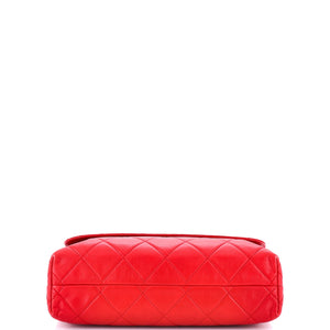 In The Business Flap Bag Quilted Calfskin Maxi