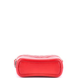 Gabrielle Hobo Chevron Aged Calfskin Small
