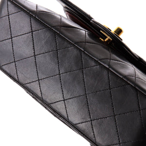 Vintage Classic Double Flap Bag Quilted Lambskin Small