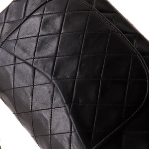 Vintage Classic Double Flap Bag Quilted Lambskin Small
