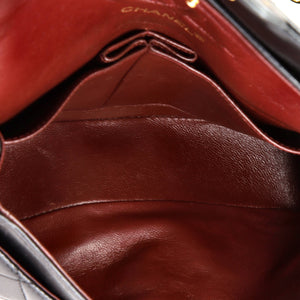 Vintage Classic Double Flap Bag Quilted Lambskin Small