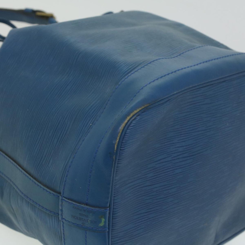 LOUIS VUITTON Epi Noe Shoulder Bag Blue M44005 LV  33289
