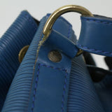 LOUIS VUITTON Epi Noe Shoulder Bag Blue M44005 LV  33289