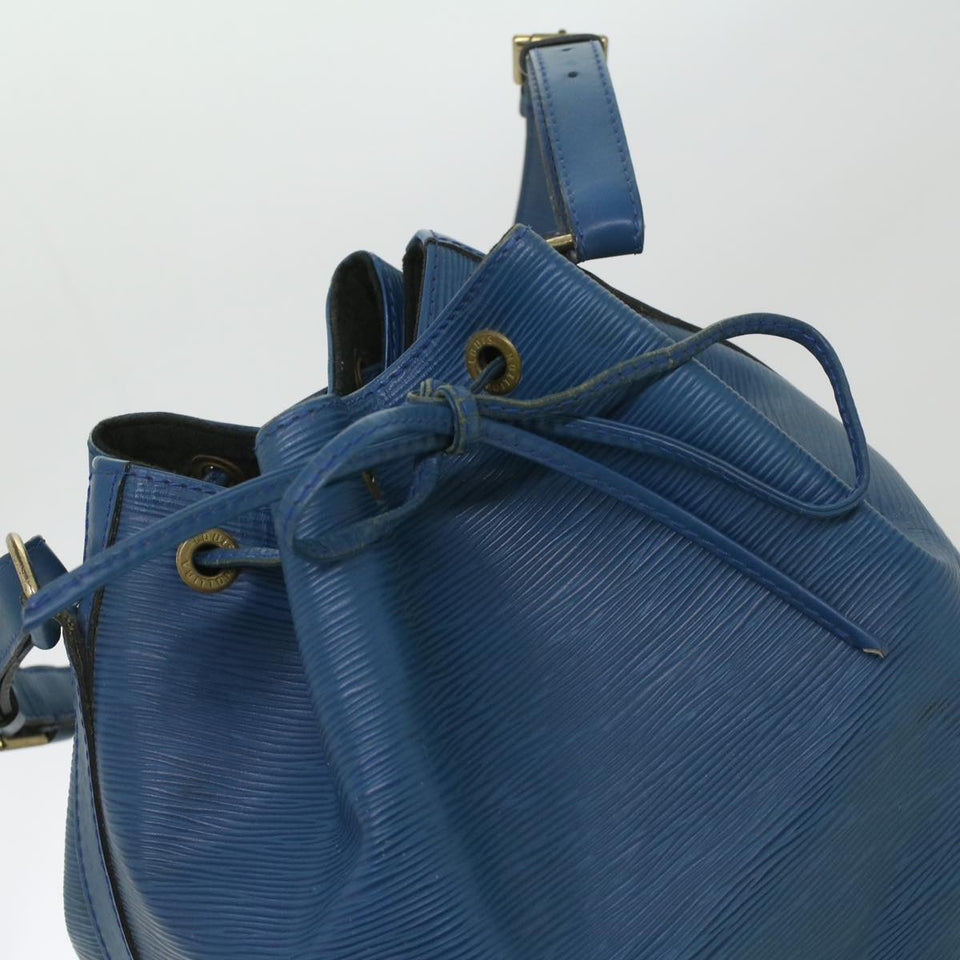 LOUIS VUITTON Epi Noe Shoulder Bag Blue M44005 LV  33289