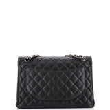Classic Double Flap Bag Quilted Caviar Maxi