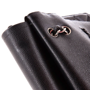 Classic Double Flap Bag Quilted Caviar Maxi