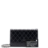 Diamond Stitch Wallet on Chain Quilted Lambskin