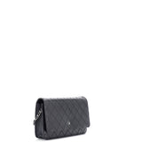 Diamond Stitch Wallet on Chain Quilted Lambskin