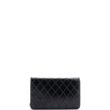 Diamond Stitch Wallet on Chain Quilted Lambskin