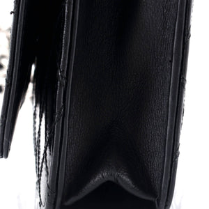 Diamond Stitch Wallet on Chain Quilted Lambskin