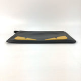 Fendi  Leather Clutch Bag (Pre-Owned)