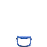 Lacquered Metal CC Flap Bag Quilted Lambskin Small