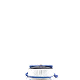 Lacquered Metal CC Flap Bag Quilted Lambskin Small