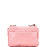 19 Flap Bag Quilted Leather Medium