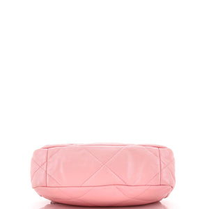 19 Flap Bag Quilted Leather Medium