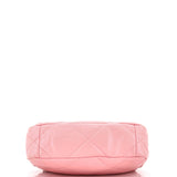 19 Flap Bag Quilted Leather Medium