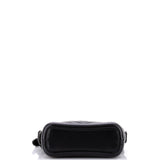 So Black Gabrielle Hobo Chevron Aged Calfskin Small