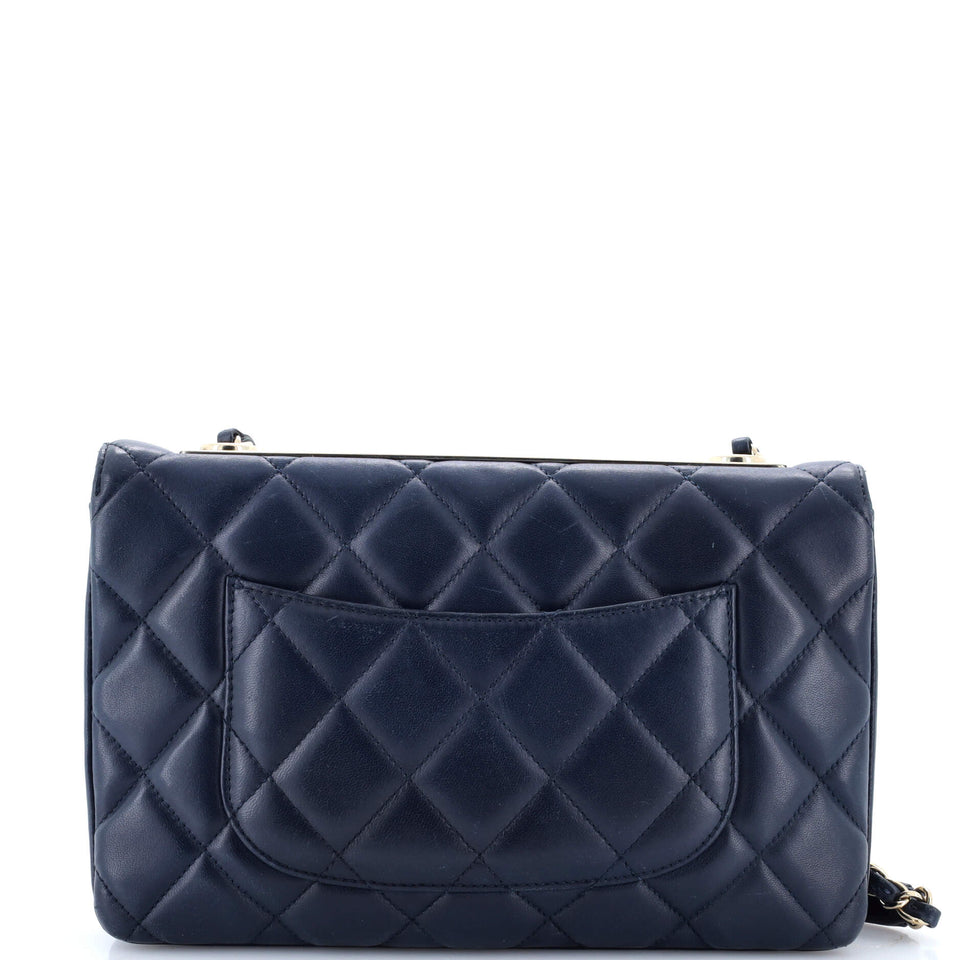 Trendy CC Flap Bag Quilted Lambskin Medium